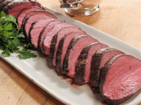 Season generously with salt and pepper; Filet of Beef with Mustard Mayo Horseradish Sauce Recipe ...