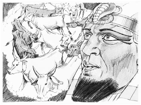 God showed his power to pharaoh coloring page bible text: Miss Becky's Bible Blog: Lesson 1.8 God Redeems: Joseph ...