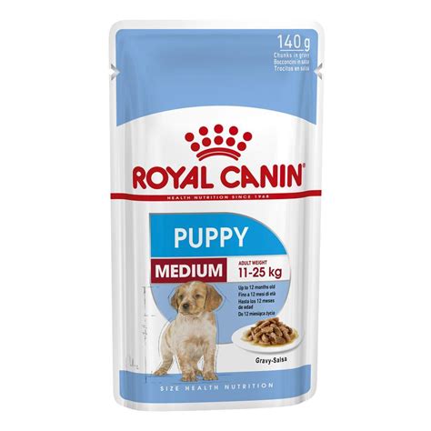 Check spelling or type a new query. Royal Canin Medium Puppy - Wet Dog Food (10 x 140g)
