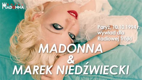 Co dalej z listą przebojów trójki? Madonna & Marek Niedźwiecki - Wywiad dla Radiowej Trójki ...