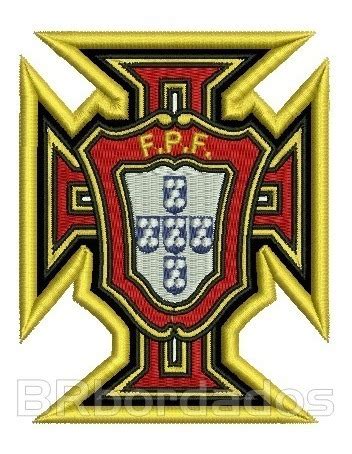 Année / période et variation. Tipt014 Seleção Portugal 8x10cm Escudo Símbolo Patch ...