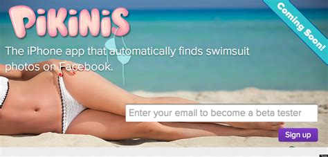 That concert you were considering going to alone? Pikinis App Will Let Facebook Friends Find Your Bikini ...