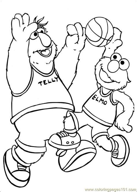 Coloring pages help kids learn their colors, inspire their artistic creativity, and sharpen motor skills. Sesame Street 53 Coloring Page - Free Sesame Street ...