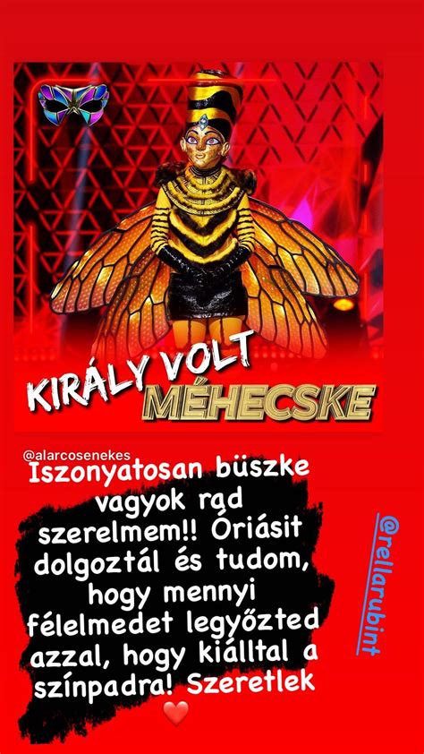 Örökre lehunyta a szemét a népszerű színésznő. Álarcos énekes: így gratulált párja a kieső Rubint ...