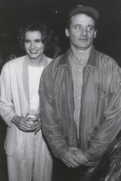 With william hurt, kathleen turner, geena davis, amy wright. Geena Davis and Bill Murray in 1990 : OldSchoolCool