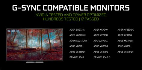 In some areas, they are better while in some areas they are inferior. G-SYNC Compatible Monitors and BFGD