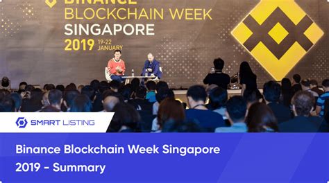 This summer the world of binance saw. Building our network at Binance Blockchain Week Singapore ...