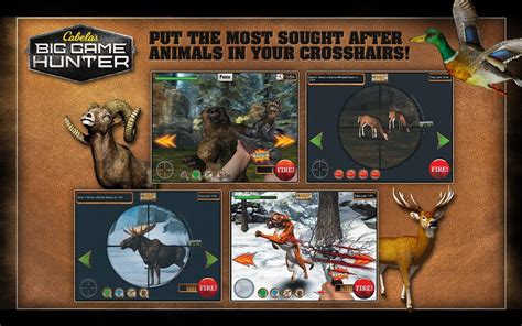 The best games from 2019 and previous years to download. Cabela's Big Game Hunter for Android - APK Download