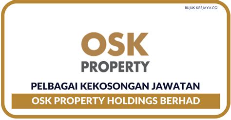 The move is meant to facilitate contact tracing processes, said senior minister (security. OSK Property Holdings Berhad (1) • Kerja Kosong Kerajaan