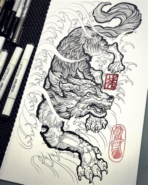 Fu dog hd wallpapers, desktop and phone wallpapers. Foo Dog tattoo design www.yangleetattoo.com #foodog # ...