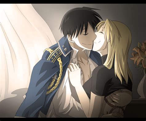 And this is my fanart / art blog. Riza Hawkeye and Roy Mustang - Fullmetal Alchemist ...