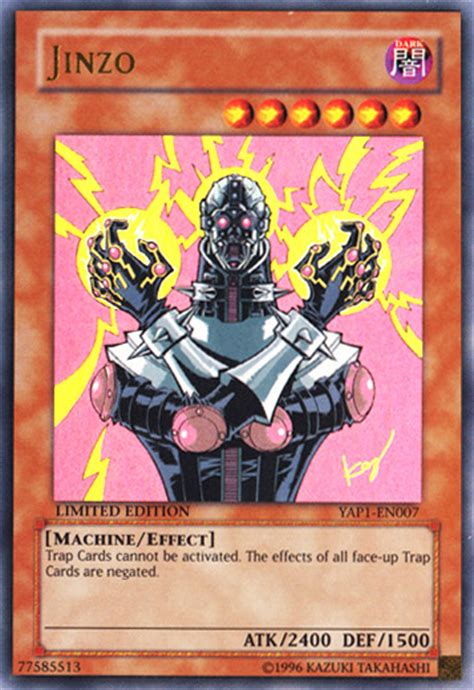 Allure of darkness x3 instant fusion x1 mind control x1 pot of extravagance. File - Jinzo-YAP1-EN-UR-LE.png | Yu-Gi-Oh! | Fandom ...