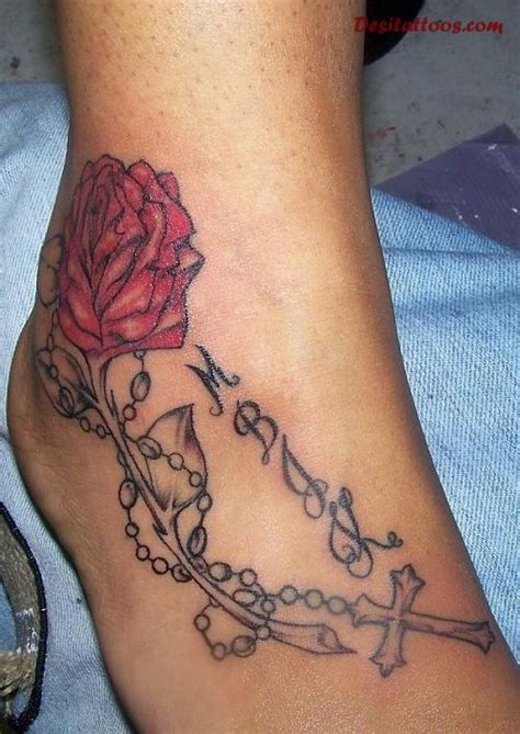 Once in a while rose beads is delineated with hands collapsed in petition, roses or the little angel. Image result for rose and rosary tattoo | Tattoos, Rosary ...