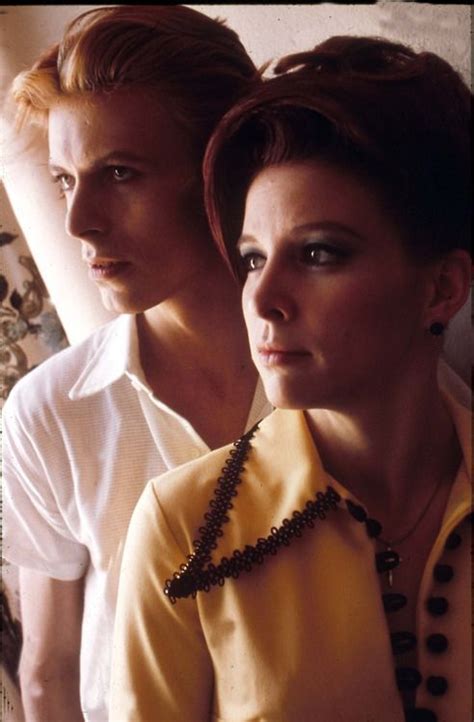The man who fell to earth is a daring exploration of science fiction as an art form. David Bowie and Candy Clark in a promotional shot for 'The ...
