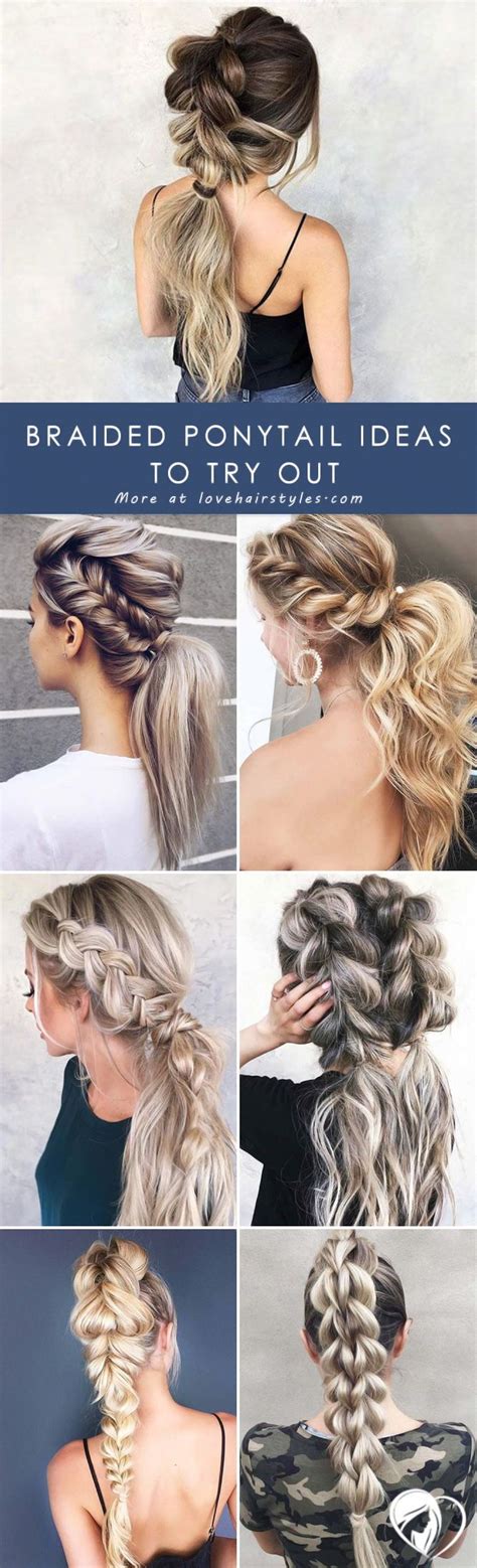 Braid dry don't braid your hair wet because it will be too heavy, says stylist kayley pak of john barrett salon. The Magic Of A Braided Ponytail | LoveHairStyles.com ...