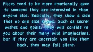 She like to shop for shoes the best as it she only wants to collect them all. How to Tell a Pisces Likes You by Pisces--Dreamer on ...