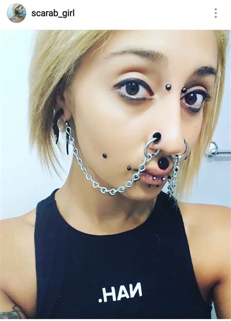 But at the same time, i think doctors are. Women with huge septums : Photo | Feos | Tatuajes feos ...