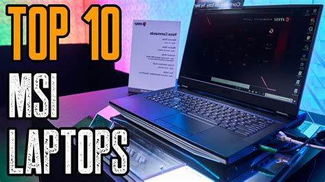 Intel® core™ i9 processor (comet lake h) with the upmost. TOP 10: NEW MSI Gaming Laptops 2019! - YouTube