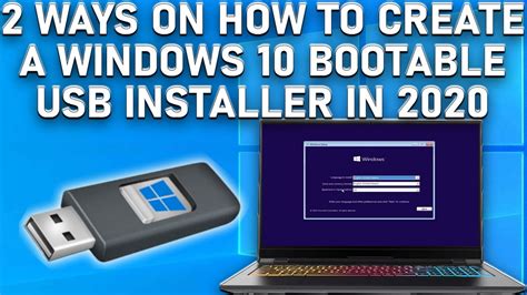 Why create a bootable usb in windows 10? 2 Ways to Create a Bootable Windows 10 USB 2020 Guide ...