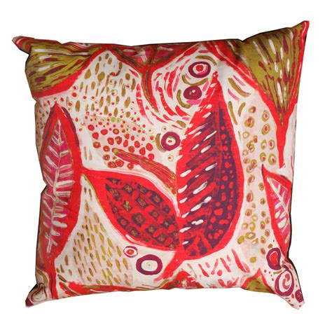 Rosina wachtmeister katzenpärchen auf teller **vitrinenstücke**. Coussin Mia rouge - Decolecedre.com