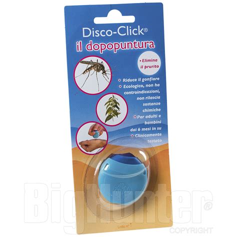 Dopopuntura Disco Click Allevia Prurito e Gonfiore