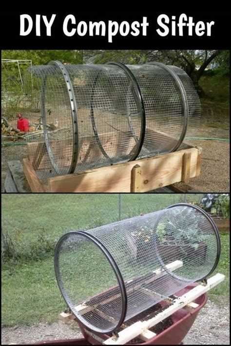 Maybe you would like to learn more about one of these? DIY Trommel Compost Sifter