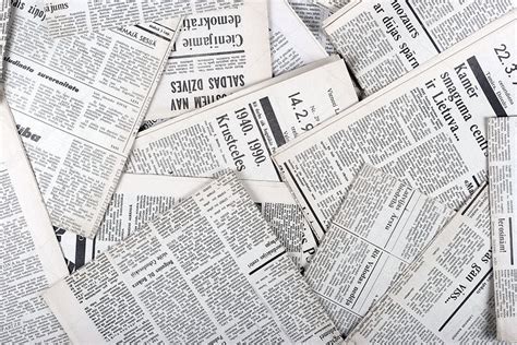 Download 13,000+ royalty free newspaper background vector images. Background of old vintage newspapers — Stock Photo ...