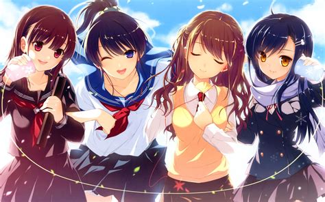 Eroge seisaku no tame onnanoko to ecchi shimakuri na mainichi. Ecchi Anime Wallpapers - Wallpaper Cave