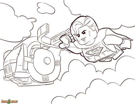 Published by createspace independent publishing platform, 2018. Superman Coloring Page, Printable Sheet - The LEGO Movie ...