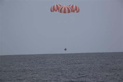 Cosmonauts will use the extra space to conduct experiments and to store cargo. Cargo-carrying Dragon spaceship returns to Earth ...