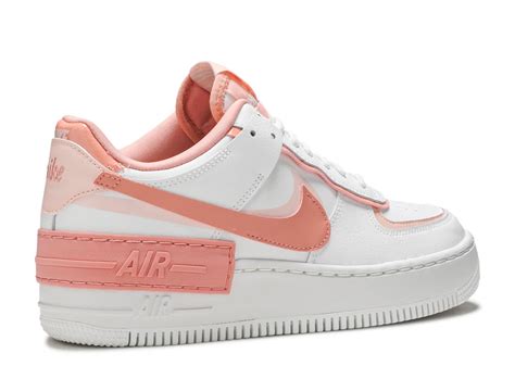 Nike air force 1 custom. WMNS AIR FORCE 1 SHADOW "CORAL PINK" - Larry DeadStock