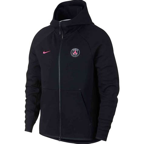 Jordan x psg aj1 jacket jacke weiss f100 | jordanxpsg. Nike PSG Techfleece Hoodie - Black/Hyper Pink | Tech ...