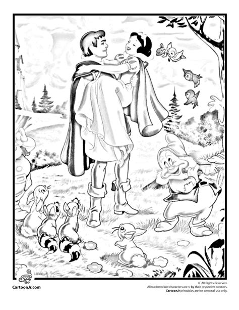 See also these coloring pages below: Snow White and the Prince Coloring Page | Woo! Jr. Kids ...