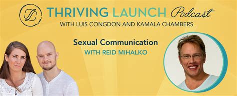 News tagged with sexual communication. Sexual Communication - Reid Mihalko - Thriving Launch Podcast