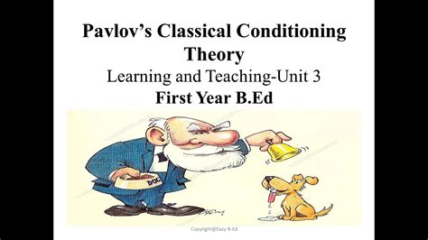 Classical conditioning (also known as pavlovian or respondent conditioning) is learning through association and was discovered by pavlov, a russian physiologist. Pavlov's Classical Conditioning Theory - YouTube