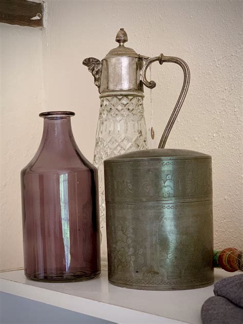 Shop for vintage pewter tea canisters & caddies at auction, starting bids at $1. A Vintage Chinese Pewter Tea Caddy Embossed with Flowers ...