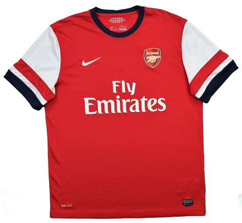 Arsenal football club highbury house 75 drayton park london, n5 1bu. 2012-14 ARSENAL LONDON SHIRT XL Football / Soccer ...