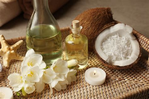 Essential oil(s) of your choice. Hot Coconut Oil Massage - Thao Thai