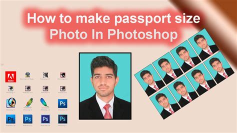 Choose the photo that you have. How To Make Passport Size Photo In Photoshop In Hindi Urdu ...