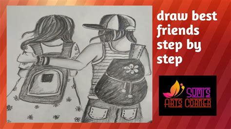 Manage and improve your online marketing. Best friends drawing tutorial. - YouTube