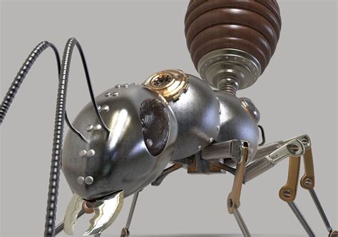 Steampunk Ant | CGTrader