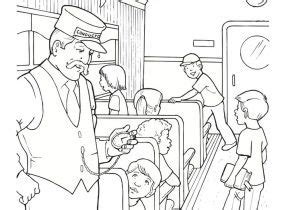 *ask students to wear pajamas the day that the polar express story will be read. Polar Express Coloring Pages - Coloring4Free.com