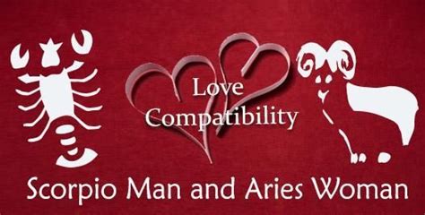 A scorpio man and an aries woman relationship is built on mutual respect and admiration and it will seem like these two get along great from the start. Scorpio Man and Aries Woman Love Compatibility | Aries ...
