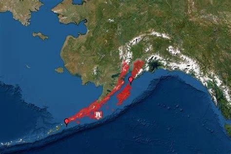 The maximum felt intensity was estimated at viii (heavily damaging) to ix (destructive) on the european macroseismic scale. Magnitude-7.8 earthquake hits off Alaska coast - UPI.com