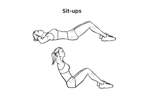 That's right, no fancy equipment necessary! 30-Day Sit-ups, Squats, And Crunches Challenge - Fitneass