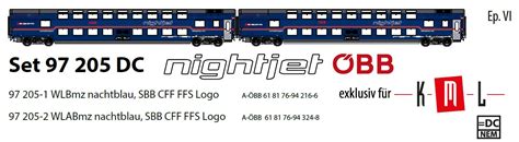 Maybe you would like to learn more about one of these? LS Models 97205DC ÖBB Nightjet Doppelst.-Schlafw-Set Ep.6 ...