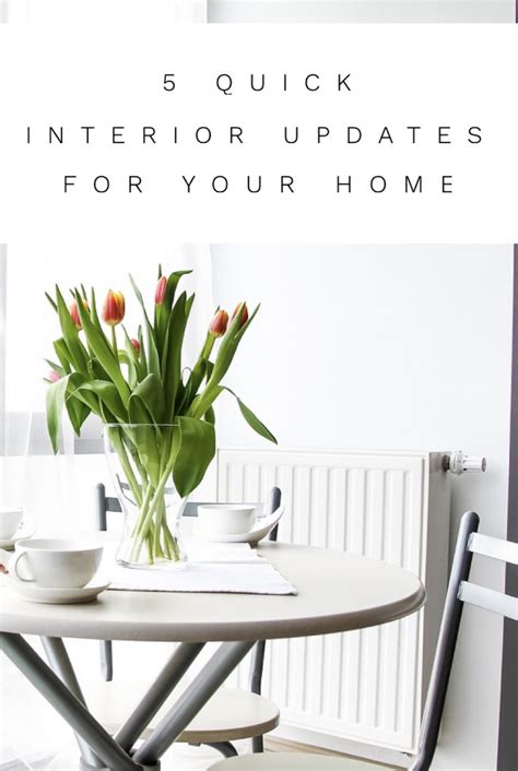 Maybe you would like to learn more about one of these? LouiseRoseRailton.com - 5 Quick Interior Updates For Your ...