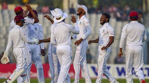 West indies vs bangladesh at castle avenue, dublin, 07 may, 2019. Bangladesh vs West Indies 1st Test: Tourists hit back ...