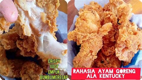 100 gram tepung bumbu instan. Bumbu Tela Goreng Tepung : MEMBUAT AYAM FILET GORENG ...