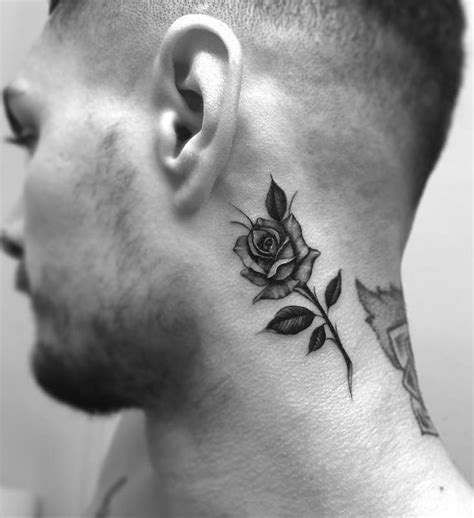 Egmbgm 52 sheets tiny small temporary tattoos for kids boys girls, tribal animals butterfly anchor compass tattoo stickers for men women, 3d cute flower fake face tatoo kits sets for neck arm hands. black & gray rose tattoo © tattoo artist Bobby Loveridge 💕 ...